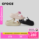 卡駱馳crocs經(jīng)典泡芙?jīng)鲂孢m耐磨坡跟泡芙鞋戶外拖鞋|207670 骨白色-2Y2(含智必星) 37 (230mm) 38