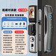 小米有品智能鎖包安裝3D人臉識別指紋鎖家用防盜門(mén)門(mén)鎖全自動(dòng)可視密碼鎖 升級款【視頻+監控+4.5寸屏】