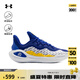 安德瑪（UNDERARMOUR）秋冬庫里CURRY 11 DUB男女情侶運動籃球鞋3026615 白色100 42.5