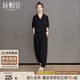 絲柏舍通勤套裝2025夏裝新款女裝翻領(lǐng)上衣搭休閑褲氣質(zhì)兩件套