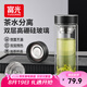 富光玻璃杯茶水分離泡茶杯子高硼硅雙層玻璃杯水杯大容量生日伴手禮物