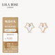 LOLA ROSE羅拉玫瑰常青藤耳釘女耳環(huán)耳飾節日禮物生日禮物女節日禮物