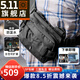 5.11（TACTICAL SERIES ）戶(hù)外戰術(shù)防潑水單肩包lv6戶(hù)外休閑斜挎包511多功能腰包56702 LV6-3L容量/黑色