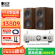 KEF Q Concerto Meta（Q協(xié)奏曲）發(fā)燒級(jí)三分頻無(wú)源書(shū)架音箱 家用同軸音響專業(yè)HIFI高保真2.0聲道一對(duì)Q Concerto Meta + PMA900