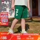 FILA斐樂童裝兒童短褲2025年夏季男女中大童休閑運動五分褲潮