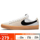 耐克NIKE板鞋男子緩震透氣ZOOM BLAZER運動鞋DC7695-100白黑棕40