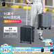 翻譯官 20*30*40春秋登機箱輕便小行李箱迷你拉桿箱密碼皮箱男女手提 深灰色-可放14英寸筆記本 15英寸春秋登機箱（20*30*40）