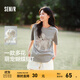 森馬（Semir）短袖t恤女中長(cháng)款寬松可愛(ài)小羊印花2025夏新款狗狗印花純棉套頭衫 中花灰00513-可愛(ài)小羊 XL