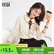 歐莎（OSA）千金小香風(fēng)減齡內搭娃娃領(lǐng)針織衫2025秋新款打底衫毛衣女上衣氣質(zhì) 杏色A 2XL