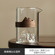 觀(guān)山高端公道杯玻璃分茶器耐高溫家用功夫茶具配件透明防燙公杯 玻璃觀(guān)山公道杯