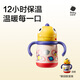 babycare兒童保溫杯嬰兒寶寶吸管水杯霸王龍不銹鋼保溫杯300ml-新舊款混發(fā)