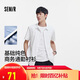 森馬（Semir）短袖襯衫男基礎(chǔ)商務(wù)白襯衣易打理涼感上衣2025夏百搭109325104102