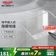 德力西（DELIXI）地插 嵌入式隱藏地面插座 不銹鋼 大理石瓷磚地插帶暗盒 200*130mm二位五孔+二位電腦六類