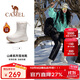 駱駝（CAMEL）冬季雪地靴女款厚底加絨保暖棉鞋防潑水短靴子F24C026613