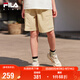 FILA斐樂(lè )童裝兒童工裝短褲2025年夏季男女中大童防曬五分褲潮
