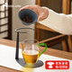 Aseblarm礦石無(wú)孔茶漏家用高端茶濾茶過(guò)濾器網(wǎng)水分離帶創(chuàng  )意支架高檔中式 【兩件套】無(wú)孔茶漏+支架