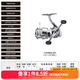 達(dá)億瓦（DAIWA）22新款EXIST LT 伊克斯 小型泛用金屬紡車輪日本進(jìn)口 LT2500S-DH（淺線杯+雙搖把）