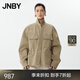 江南布衣（JNBY）【商場(chǎng)同款】25春新品夾克外套女襯衫式工裝風(fēng)寬松長(cháng)袖5P2613820 269/綠卡其 L