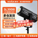 神牛SL-300W III三代常亮影視燈LED補(bǔ)光燈影棚攝影燈電影錄像廣告拍照視頻直播柔光大功率 【白光版】神牛SL300W三代補(bǔ)光燈官方標(biāo)配