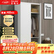 富路達(dá)鋼制加厚款對(duì)開二門更衣儲(chǔ)物柜衣服柜員工宿舍更衣箱鐵皮存包柜
