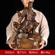 關(guān)公擺件關(guān)羽關(guān)二爺武財神雕像家用供奉客廳招家居擺件開(kāi)業(yè)禮品 大號財神關(guān)公檀木色
