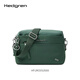 海格林Hedgren2025春夏新款簡(jiǎn)約商務(wù)單肩包休閑斜挎包通勤大容量HFURO05 Duck Green 水鴨綠