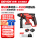 大有（Devon） 無(wú)刷電錘5401多功能鋰電錘充電電錘電鎬兩用錘磨組合輕型沖擊鉆 4.0Ah單電快充（75W）