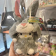 Hello Kitty毛茸長(cháng)耳兔hellokitty包包掛件書(shū)包小掛飾品公仔毛絨玩偶kitty貓 邦尼兔kitty掛件