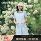 LAFUMA樂(lè)飛葉戶外氣質(zhì)女時(shí)尚吸濕速干polo裙休閑運(yùn)動(dòng)連衣裙LFTS5BQ60 淺藍(lán)色LL 170/88A 40