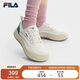 FILA斐樂(lè )官方女鞋帆布鞋2025年水母鞋子休閑鞋運動(dòng)鞋板鞋
