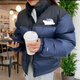 玲瓏北面莆田1996羽絨服TNF90白鴨絨700蓬松經(jīng)典時(shí)尚情侶抗寒外套 藏青色 下單送禮盒包裝 XS 90-110體重