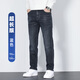 Lee dprre190cm加長(cháng)版115牛仔褲男士直筒彈力大碼休閑120高個(gè)子褲子男超長(cháng) 超長(cháng)版 加厚 30