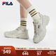 FILA 斐樂(lè )官方男鞋BLADE復古運動(dòng)鞋2025春季新款銀齒鞋休閑跑步鞋 燕麥棕-OA 40