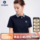 Navigare意大利小帆船女防蚊翻領(lǐng)T恤修身短袖POLO衫2325525508 藍 XL 