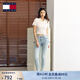 TOMMY JEANS25新款春夏女裝復(fù)古淺藍(lán)色水洗高腰緊身微彈顯瘦牛仔褲20025 牛仔藍(lán)1AB 28