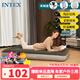 INTEX 64107充氣床墊打地鋪氣墊車(chē)載睡墊單人加大折疊床99*191*25cm