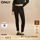 ONLY時(shí)尚高腰加絨緊身小腳褲九分牛仔褲女|123149043 J19 黑牛仔 S 160/64A