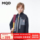 MQD馬騎頓童裝男童牛仔襯衫24年學(xué)院感兒童襯衣外套 原牛仔色 150cm