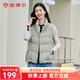 坦博爾達(dá)人推薦羽絨服女立領(lǐng)馬甲輕薄百搭時(shí)尚秋冬外套TD238006 江南灰 165/88A