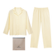 【95成新】1號會(huì )員店【10A抗菌】A類(lèi)一等品萊賽爾棉情侶睡衣男女家居服 女士-米黃  L  