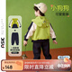 ASK JUNIOR兒童男童運動(dòng)套裝秋運動(dòng)小童連帽夾克外套+褲兩件套 綠色 110