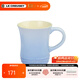 酷彩（Le Creuset） 炻瓷400毫升馬克杯子咖啡早餐辦公家用茶水杯麥片早餐杯陶瓷歐式 400ml馬克杯水晶藍