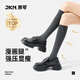 JKN壓力小腿襪子女秋冬【強壓顯瘦腿】jk襪子黑色過(guò)膝中筒韓版長(cháng)筒襪