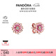 潘多拉（PANDORA）粉色雛菊耳釘Rose精致情侶禮物七夕情人節禮物送女友