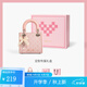 toutou包包女款2025送女生款戴妃包包女包小方包單肩包生日禮物 玫瑰霧粉【禮盒送禮品袋】