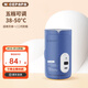 奶爸爸（Nicepapa） 保溫奶瓶套 便攜式暖奶數顯款熱奶器 嬰兒新生兒恒溫奶瓶套 10W藍（適用直筒型160ml奶瓶）