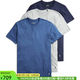 POLO RALPH LAURENT恤男裝男士春夏季棉短袖奢侈品精梳棉3件套裝上衣半截袖名牌禮物 Andover -名牌男士t恤 進(jìn)口 M （胸圍97-102厘米）