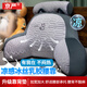 京嚴(yán)靠枕床頭靠墊床上靠枕沙發(fā)靠背墊靠墊宿舍靠枕軟包腰墊沙發(fā)抱枕 哈士奇·乳膠冰絲【床頭推薦】可拆卸靠墊+枕頭 大號【70*50*25cm】獨(dú)立內(nèi)膽可拆洗