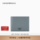 EMPORIO ARMANI/阿瑪尼官方旗艦【禮物】新款男士對折輕便錢(qián)夾錢(qián)包卡包一體秋季 U8060-藍灰色 均碼