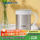 虎牌（TIGER）保溫杯茶濾網(wǎng)杯辦公型不銹鋼真空杯水杯 CWM-A035 350ml 金灰色NN 350ml
